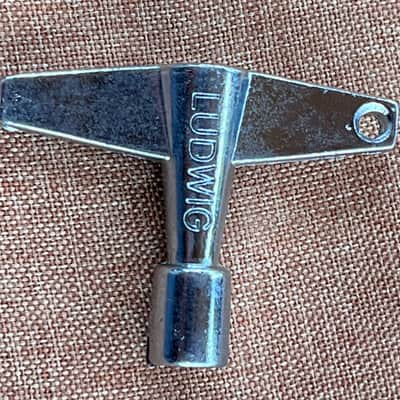 Ludwig Vintage 70's Ludwig Drum Key - Chrome image 1