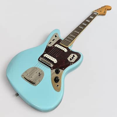 Fender Squier Classic Vibe '70s Jaguar FSR Limited-Edition Electric Guitar - Daphne Blue image 8