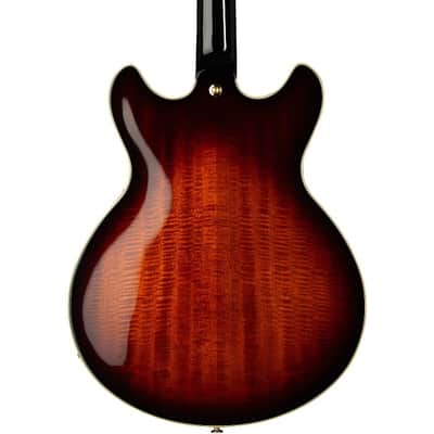 Ibanez JSM100 VT John Scofield Signature Electric Guitar. Vintage Sunburst with Case image 2