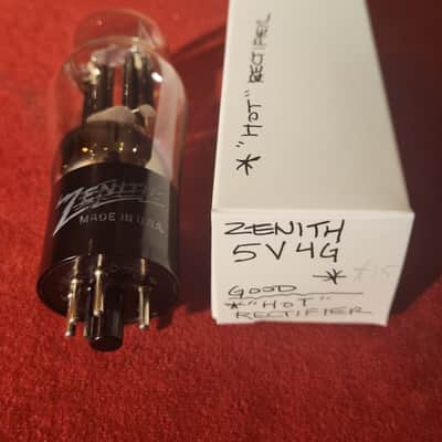 Zenith 5V4G Hot Rectifier Tube image 1