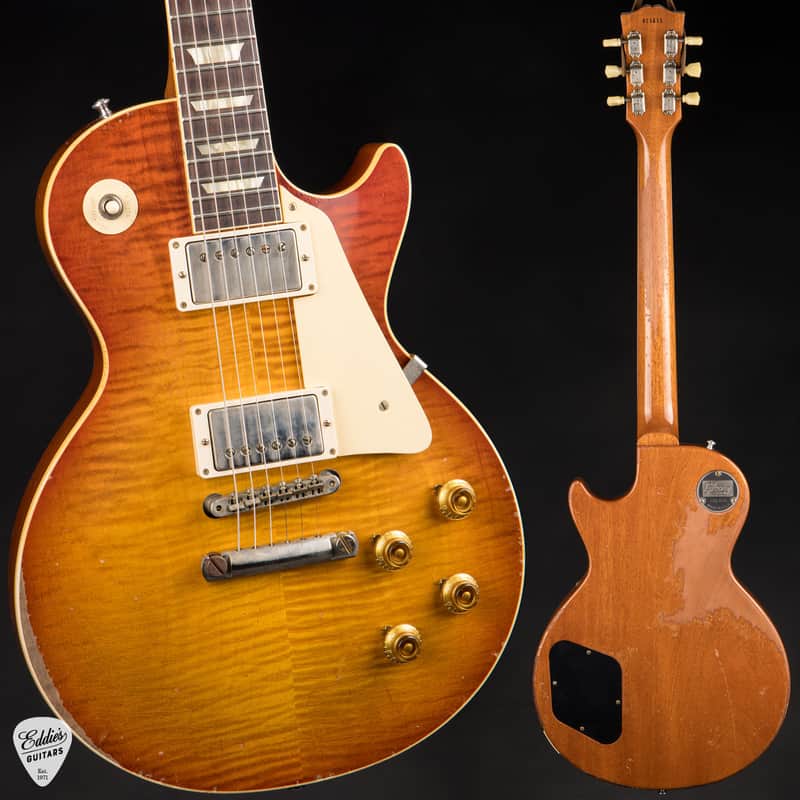 2022 - Gibson Custom Shop Made 2 Measure Murphy Lab '59 Les Paul Standard Murphy Painted Ultra Heavy Aged Abiline Sunset Burst image 1
