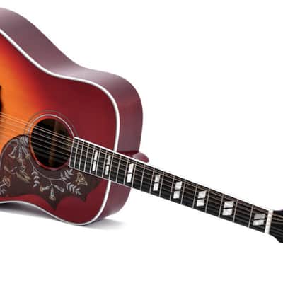 SIGMA GUITARS DM12-SG5 Dreadnought 12-string Elektro-Akustik-Gitarre inkl. Softcase sunburst image 6