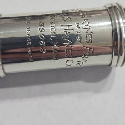Haynes Handmade Flute 1971 - Silver image 1