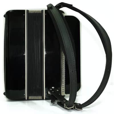 Bayan Tembr Ukraine Button Accordion 100 Bass, New Straps and Case, Concertina Stradella B System, Harmonica in Tune, 2721 image 9