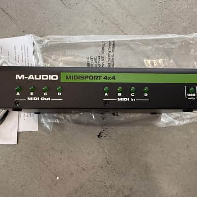 M-Audio Midisport 4x4 Anniversary Edition USB MIDI Interface w/ Original Box image 3