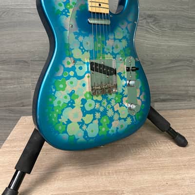 Fender TL-69 BFL Blue Flower Telecaster Electric Guitar Crafted In Japan Paisley Blue Floral Guitar w/ Case#2463 image 5