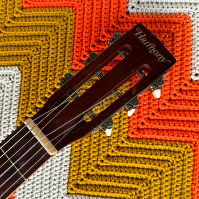 Harmony Parlor Guitar 1960’s Made in USA 🇺🇸! - Beautiful Guitar! - Wonderful Spirit! - image 2