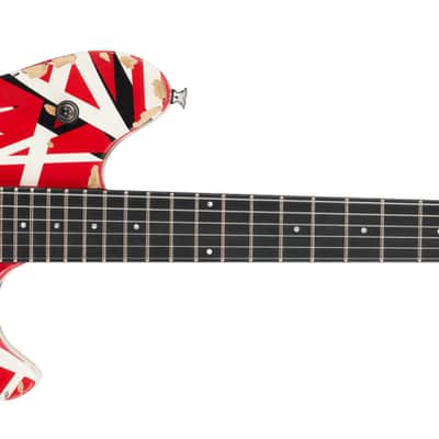 IN-STOCK! - EVH LIMITED EDITION WOLFGANG SPECIAL STRIPED SERIES / AGED R/W/B image 3