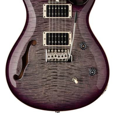 PRS CE 24 Semi-Hollow 2019 - Present - Faded Gray Black Purple Burst image 1