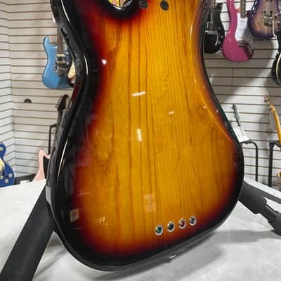 Lakland Skyline P style Vintage Bass - Three Tone Sunburst w/Rosewood Fretboard & PLEK*D #229 image 10