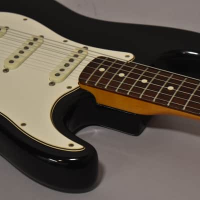 1988 Fender American Vintage '62 Stratocaster Reissue AVRI Black Finish w/OHSC image 8