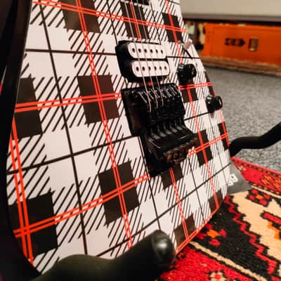 Ibanez RG560 Blues Saraceno 1992 White Plaid Included Hard Case image 16