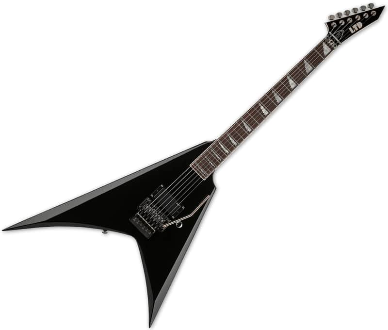 ESP LTD Alexi-200 Electric Guitar in Black B-Stock image 1
