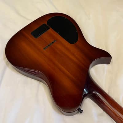 Carvin AE-185 Acoustic/Electric "Hybrid" Semi-Hollow Body - Flame Maple - Made in USA - Free Pro Setup image 10