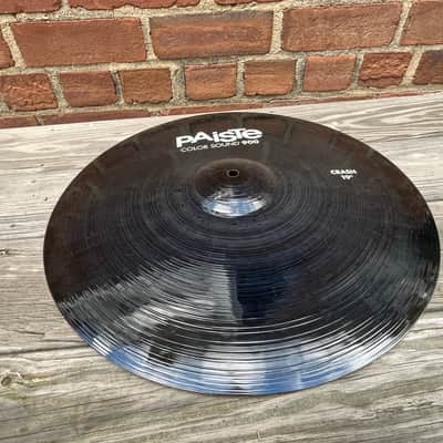 Paiste 19" Color Sound 900 Series Heavy Crash Cymbal 2017 - Present - Black image 5