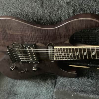 Caparison TAT special FM electric guitar 2011 - Trans black image 2