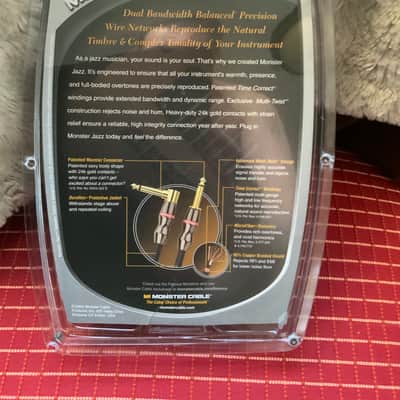 Monster Cables Prolink  Jazz Instrument 3ft image 2