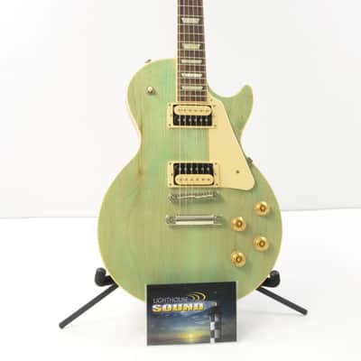 2017 Gibson Les Paul Classic Electric Guitar - Seafoam Green RARE w/OHSC image 5