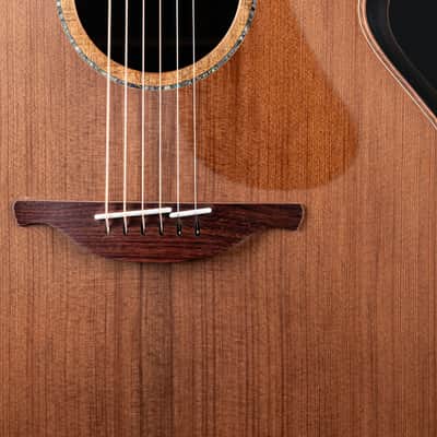 Lowden O-50 Ancient Bog Oak and Sinker Redwood with Leaf Inlays NEW image 9