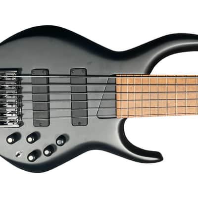 U.S.A. MTD 635-24 (H35D6) Headless, Matte Black / Roasted Birdseye Maple *On Order, ETA Dec. 2027 image 1