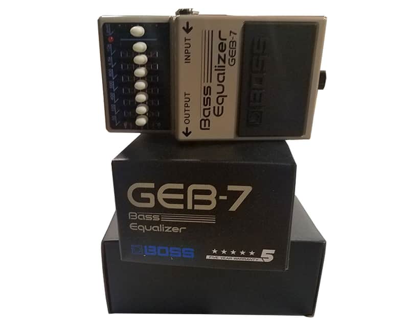 Boss GEB-7 7-Band Graphic Bass Equalizer Pedal - Open Box image 1