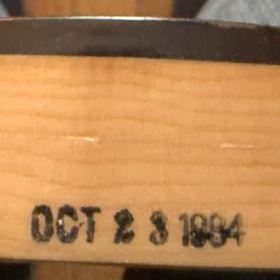 1984 Fender Stratocaster neck with rosewood fingerboard image 10