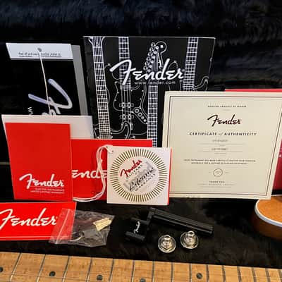 Fender Limited Edition American Elite Mahogany SH Thinline Telecaster in Fender case image 3