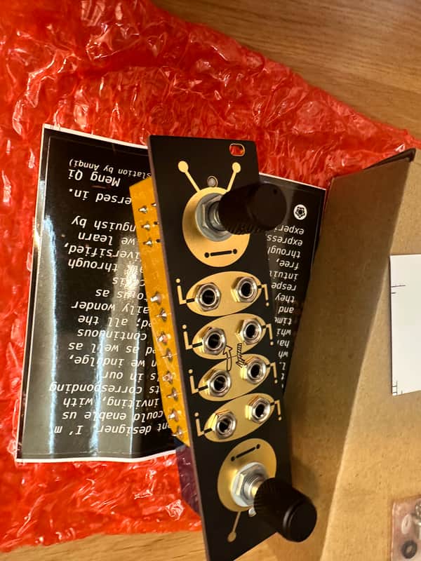 LNIB Meng Qi DSV - Dual Stereo Volume Eurorack Quad Output Attenuator image 1