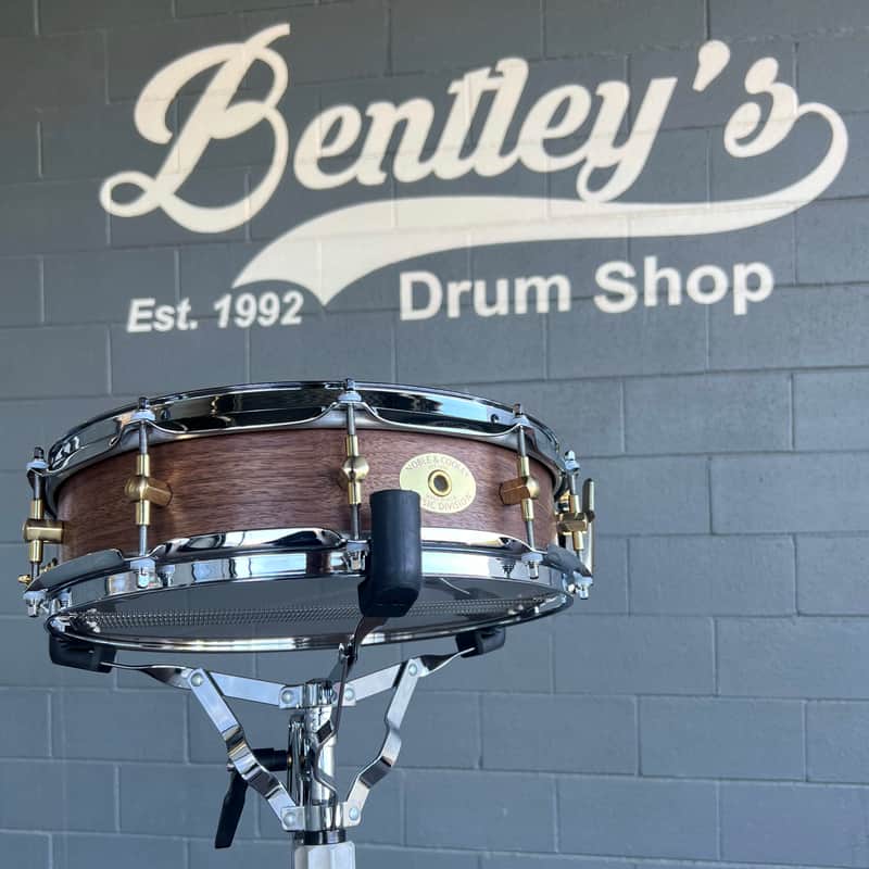 Noble & Cooley Walnut Series 3x14 Piccolo Snare Drum w/ Beato Case (Badge Version) (DH Room 4) image 1