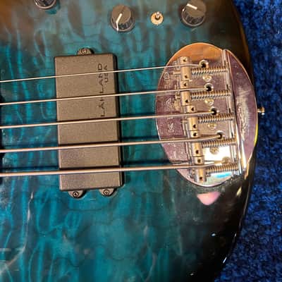Lakland 55-94 2005 Teal Green Sunburst image 13