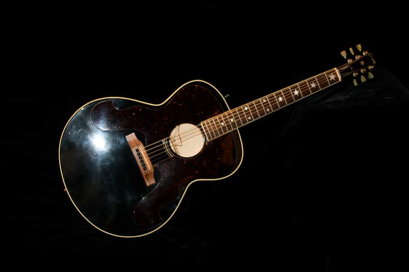Gibson J-180 Everly Brothers Black 1987 image 1