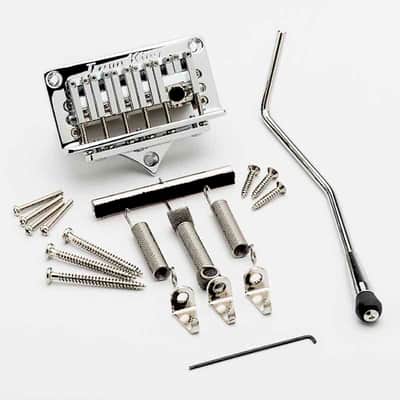 Vibrato Trem King TKS-3-CR Fixed Bridge Tremolo Chrome image 1