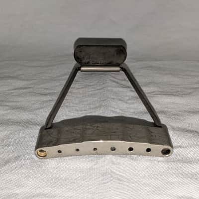 Gibson Vintage 1957 ES-125 Nickel Trapeze Tailpiece 1955 1956 1958 1959 1950's image 3