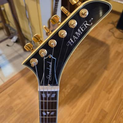Hamer Custom Order Standard Korina Explorer 2008 - Vintage Korina image 10