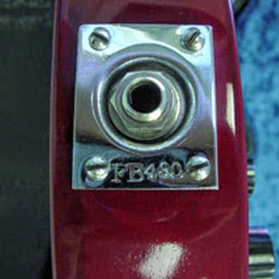 1966 Rickenbacker 345 Export Rose Morris Model 1998 - Fireglo image 9