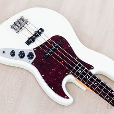2022 Fender Heritage ‘60s Jazz Bass Olympic White Lacquer w/ Hangtags, Japan MIJ image 9