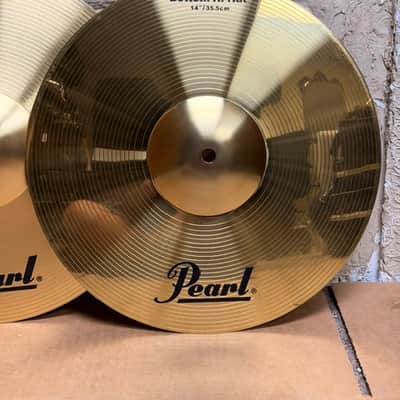 Pearl 14" Hi-Hat Pair Top and Bottom Hi-Hat 14"/35.5cm image 5
