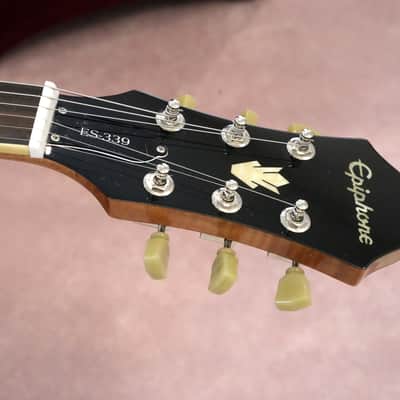 Epiphone ES-339 Pro with Rosewood Fretboard 2012 - 2018 - Natural image 14