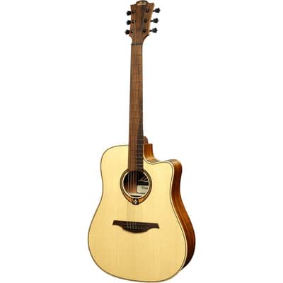 Lag Tramontane T88DCE | Dreadnought Cutaway Acoustic-Electric Guitar, Natural. New with Full Warranty! image 6