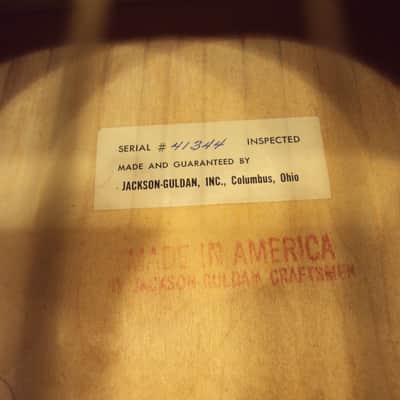 Vintage Jackson- Guldan  "Chris" Adjustomatic, USA Made, Mint Condition image 18