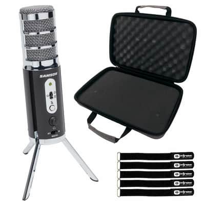 Samson Satellite USB/iOS Broadcast Microphone with Carrying Case image 1
