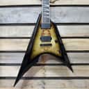 Used ESP E-II Arrow Nebula Electric Guitar Blackburst with Hardshell Case