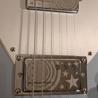 Reverend Billy Corgan Signature Z-One 2026 - Metallic Silver Freeze image 9