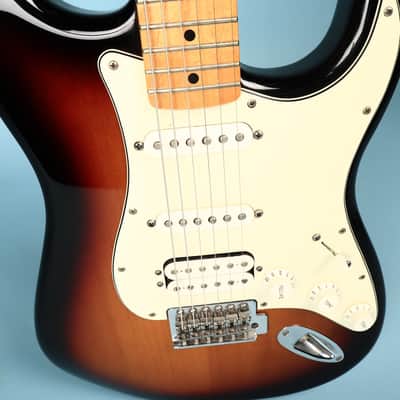 2013 Fender Stratocaster MIM Maple Sunburst Guitar HSS image 7
