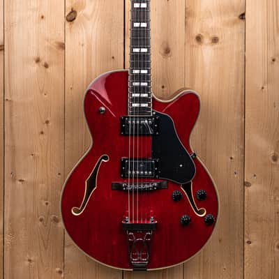 Sire Larry Carlton Hollow Body H7F - See Through Red image 1