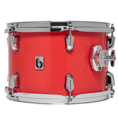 British Drum Company Enigma 3pc Club Drum Set Satin Scarlett. New with Full Warranty! image 3