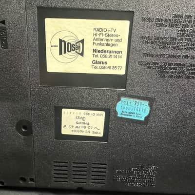 [EXTREMELY RARE] Vintage Philips N2408 Cassette Tape Deck with Original Speakers, Headphones and Optional “Ski Slope” Tape Loader image 11