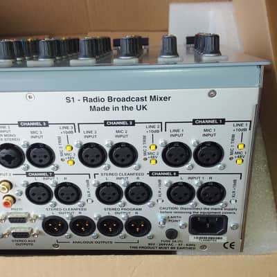 Sonifex S1 Digital / Analogue Radio Broadcast Mixer -High Grade, Made in England image 6