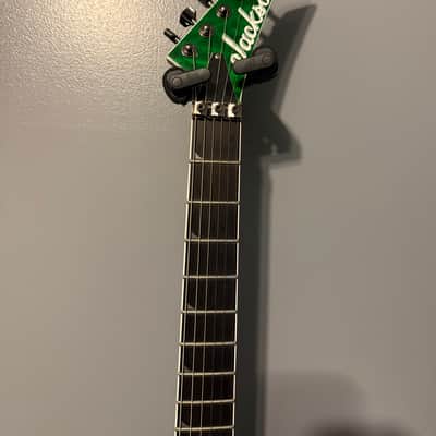 Jackson Pro Series SL2Q MAH Soloist 2020 - 2021 - Transparent Green Gotoh Locking Tunes, Gator case. image 2