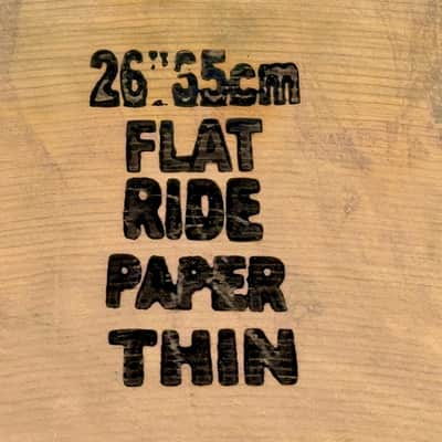 MASSIVE! Pre-Aged 26” MASTERWORK Flat Ride 2734g image 9
